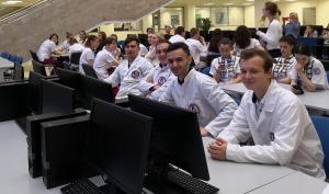 Поздравление команды студентов педиатрического факультета участников Олимпиады Виртуоз педиатрии в г. Москва